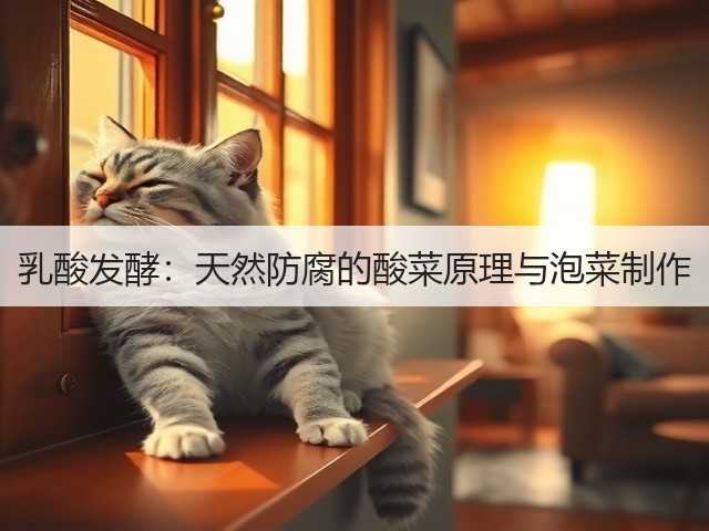 乳酸发酵:天然防腐的酸菜原理与泡菜制作(图1) 乳酸发酵:天然防腐的酸菜原理与泡菜制作(图1)