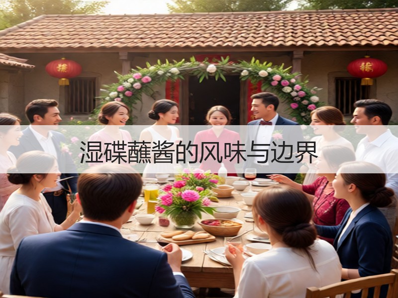湿碟蘸酱的风味与边界
