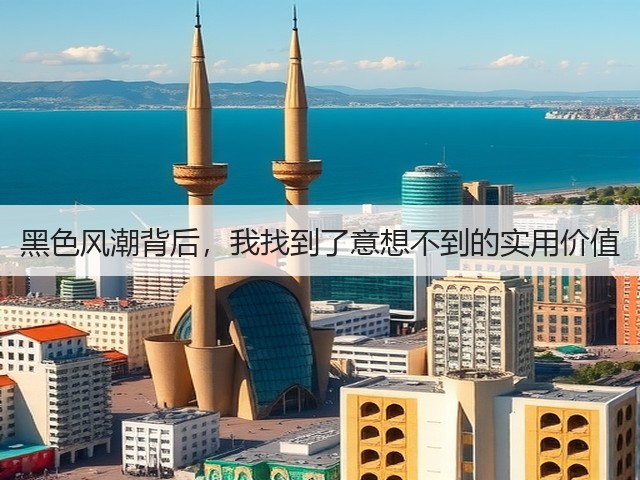 黑色风潮背后,我找到了意想不到的实用价值(图3) 黑色风潮背后,我找到了意想不到的实用价值(图3)