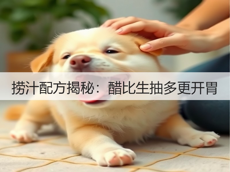 捞汁配方揭秘：醋比生抽多更开胃