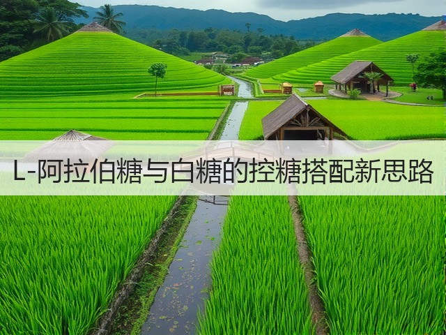 L-阿拉伯糖与白糖的控糖搭配新思路(图1)