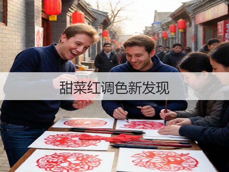 甜菜红调色新发现