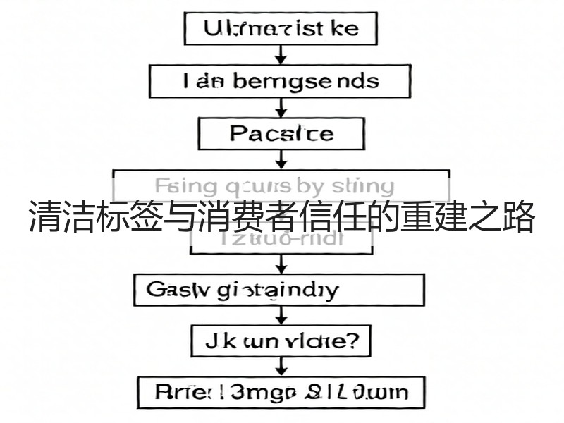 清洁标签与消费者信任的重建之路