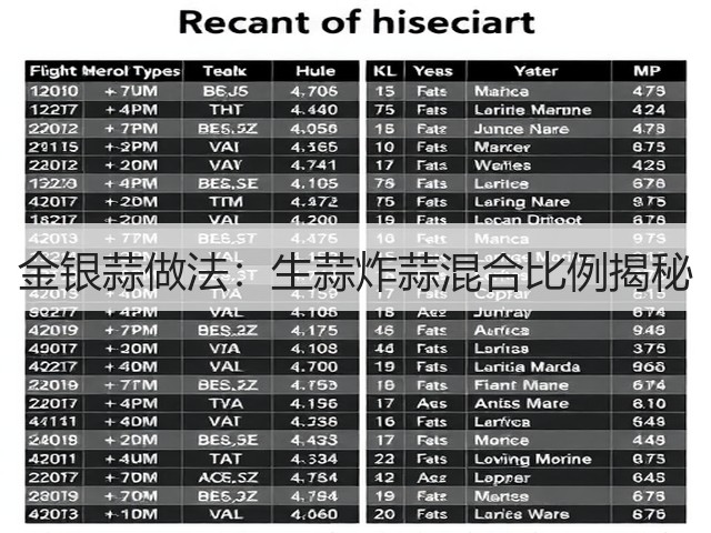 金银蒜做法:生蒜炸蒜混合比例揭秘(图2) 金银蒜做法:生蒜炸蒜混合比例揭秘(图2)