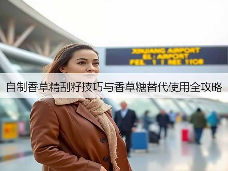 自制香草精刮籽技巧与香草糖替代使用全攻略