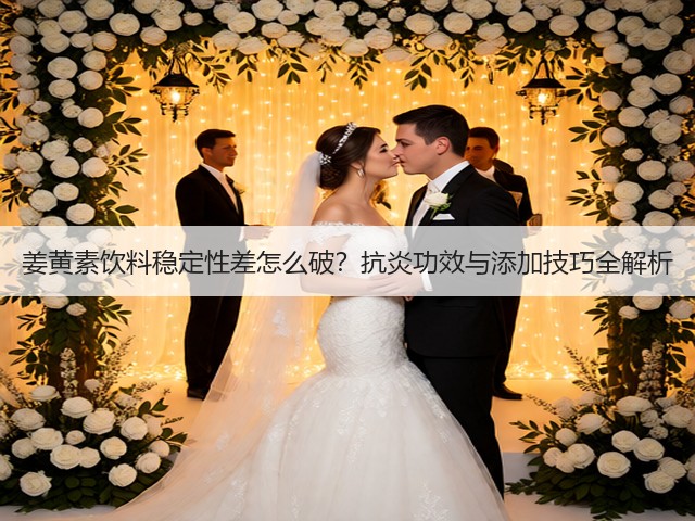 姜黄素饮料稳定性差怎么破?抗炎功效与添加技巧全解析(图1) 姜黄素饮料稳定性差怎么破?抗炎功效与添加技巧全解析(图1)