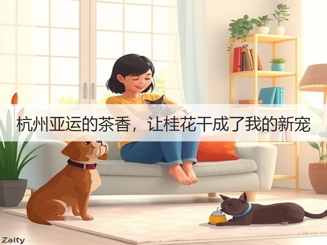 杭州亚运的茶香，让桂花干成了我的新宠(图1)