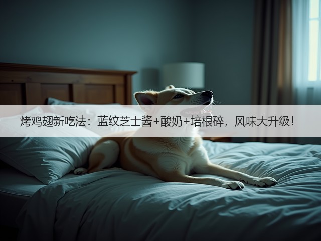 烤鸡翅新吃法:蓝纹芝士酱+酸奶+培根碎,风味大升级!(图2) 烤鸡翅新吃法:蓝纹芝士酱+酸奶+培根碎,风味大升级!(图2)