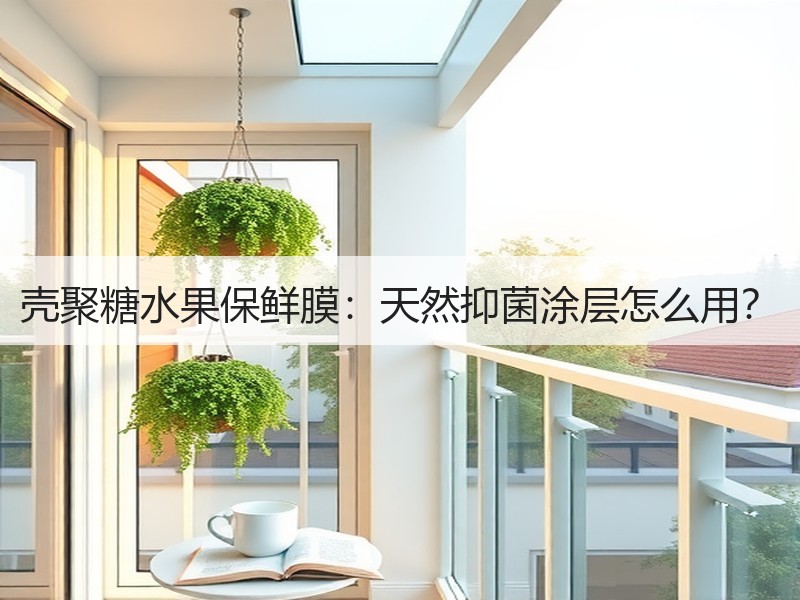 壳聚糖水果保鲜膜：天然抑菌涂层怎么用？