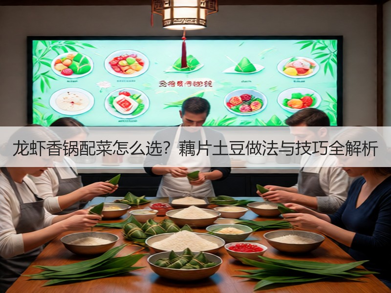 龙虾香锅配菜怎么选？藕片土豆做法与技巧全解析