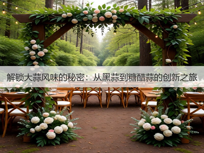 解锁大蒜风味的秘密：从黑蒜到糖醋蒜的创新之旅