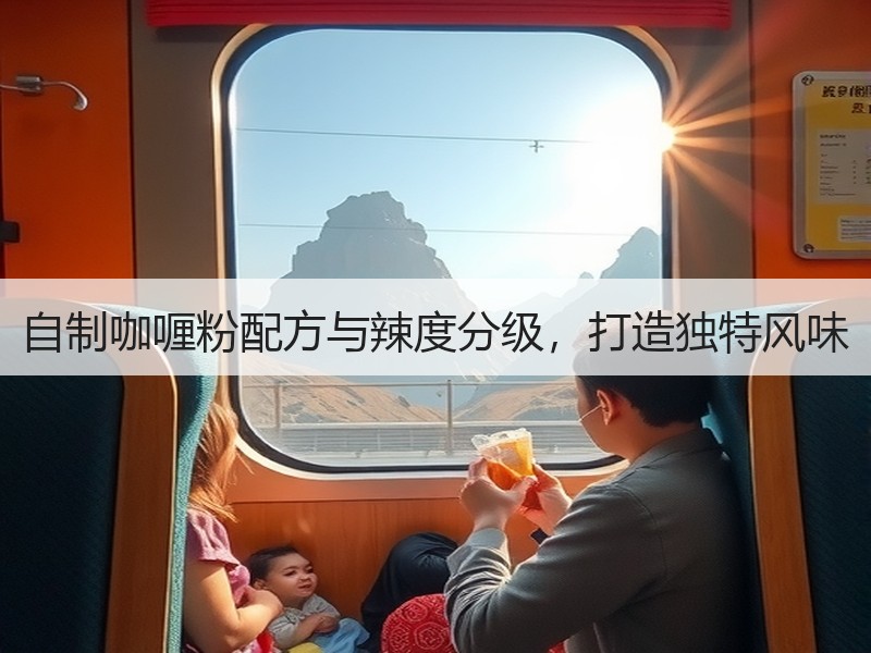 自制咖喱粉配方与辣度分级，打造独特风味