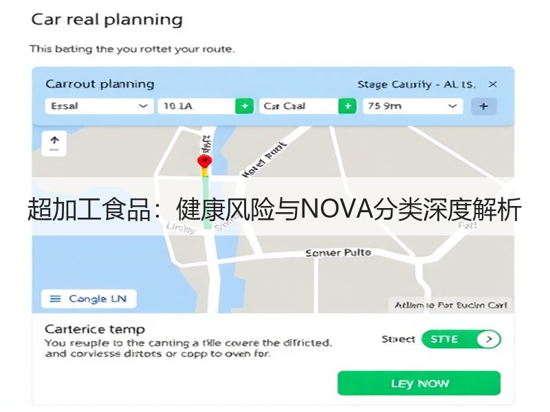 超加工食品：健康风险与NOVA分类深度解析