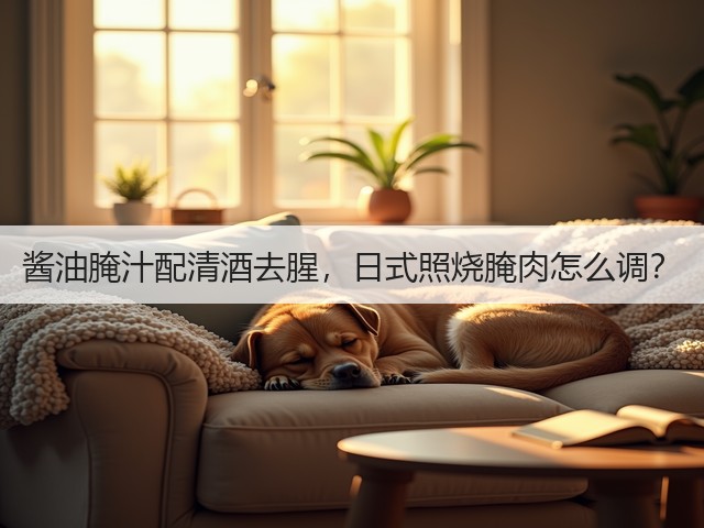 酱油腌汁配清酒去腥,日式照烧腌肉怎么调?(图1) 酱油腌汁配清酒去腥,日式照烧腌肉怎么调?(图1)