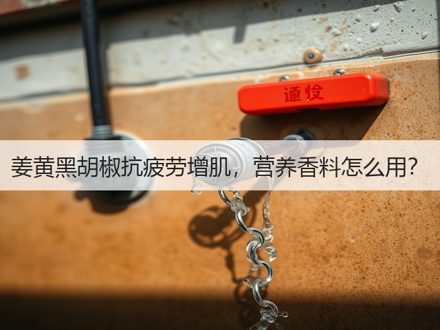 姜黄黑胡椒抗疲劳增肌,营养香料怎么用?(图3) 姜黄黑胡椒抗疲劳增肌,营养香料怎么用?(图3)