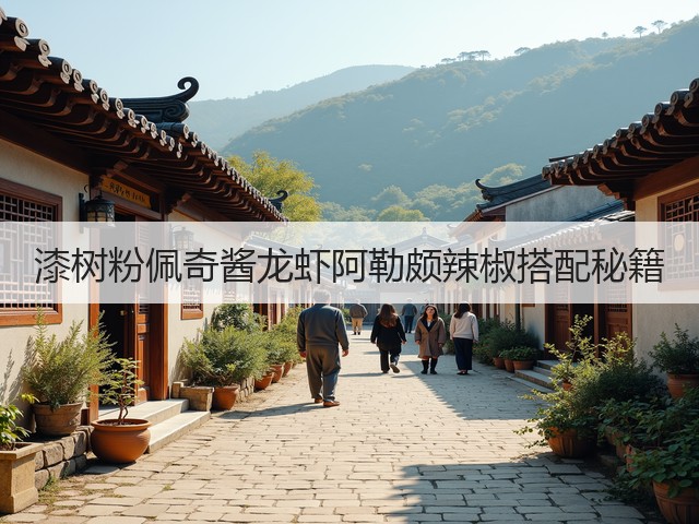 漆树粉佩奇酱龙虾阿勒颇辣椒搭配秘籍(图1) 漆树粉佩奇酱龙虾阿勒颇辣椒搭配秘籍(图1)