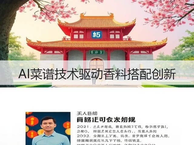 AI菜谱技术驱动香料搭配创新(图1)