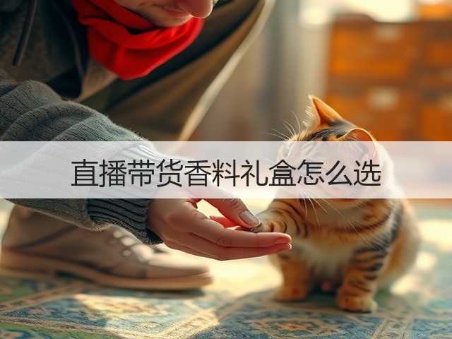 直播带货香料礼盒怎么选(图2) 直播带货香料礼盒怎么选(图2)