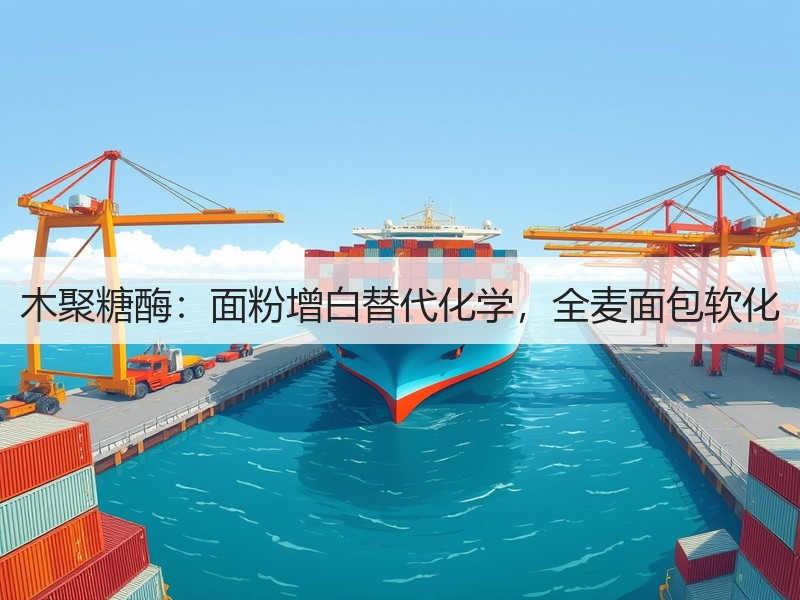 木聚糖酶：面粉增白替代化学，全麦面包软化