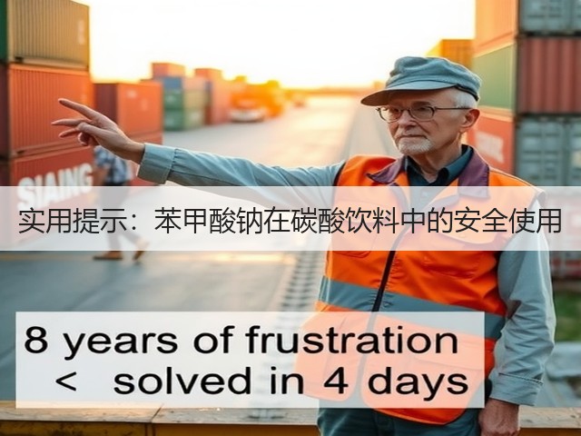 实用提示:苯甲酸钠在碳酸饮料中的安全使用(图2) 实用提示:苯甲酸钠在碳酸饮料中的安全使用(图2)