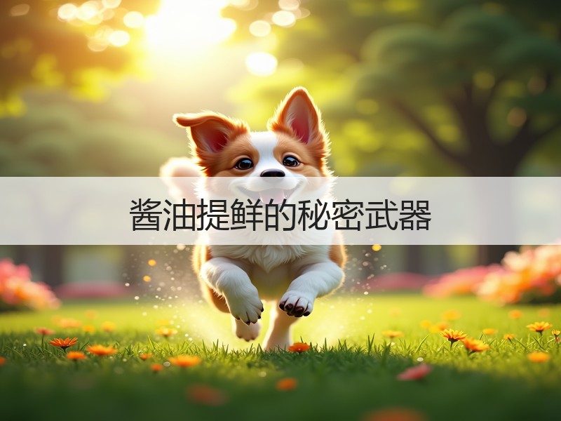 酱油提鲜的秘密武器