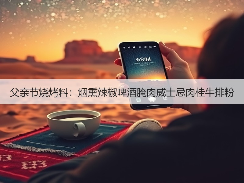 父亲节烧烤料：烟熏辣椒啤酒腌肉威士忌肉桂牛排粉