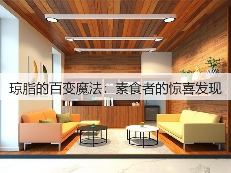 琼脂的百变魔法：素食者的惊喜发现
