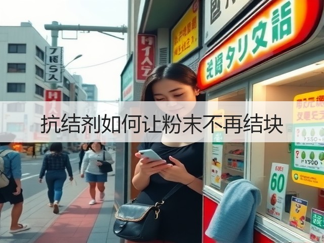 抗结剂如何让粉末不再结块(图2) 抗结剂如何让粉末不再结块(图2)