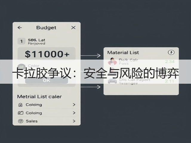 卡拉胶争议：安全与风险的博弈(图1)