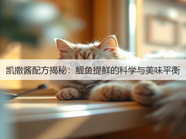 凯撒酱配方揭秘:鳀鱼提鲜的科学与美味平衡(图3) 凯撒酱配方揭秘:鳀鱼提鲜的科学与美味平衡(图3)
