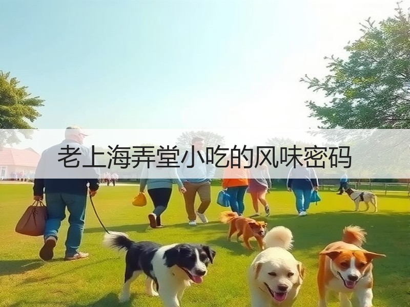 老上海弄堂小吃的风味密码