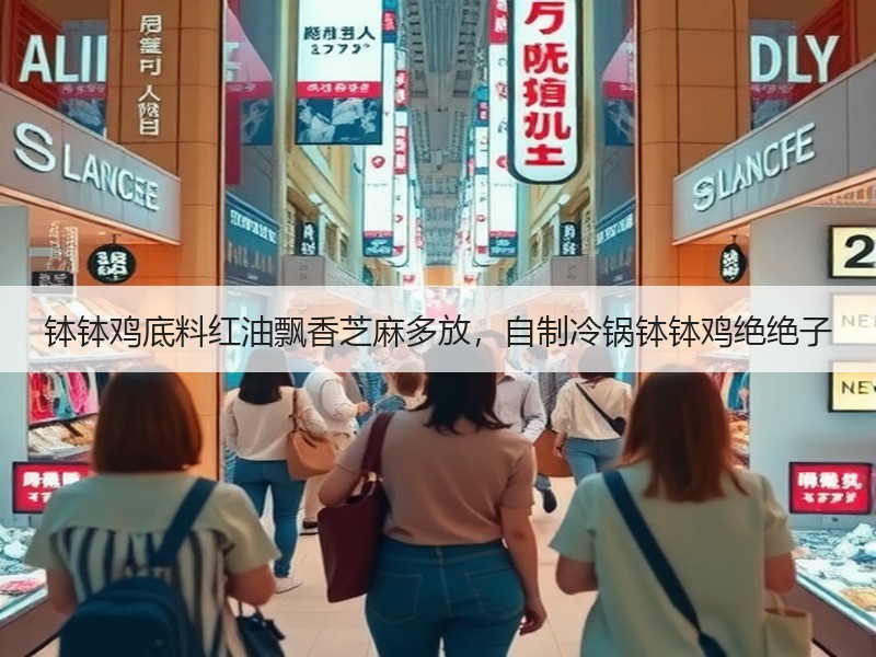 钵钵鸡底料红油飘香芝麻多放，自制冷锅钵钵鸡绝绝子